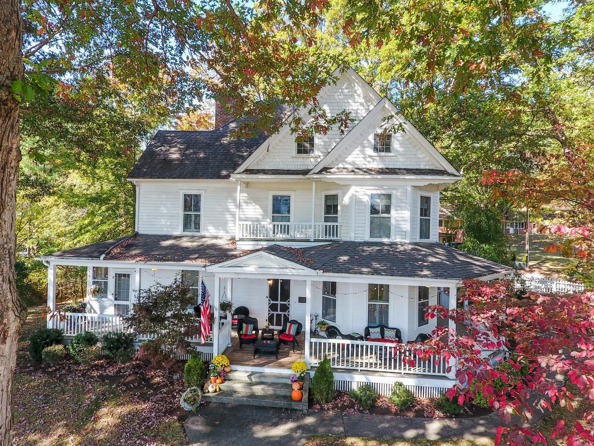 Oak Hill On Love Lane Bed And Breakfast Inn Waynesville Buitenkant foto